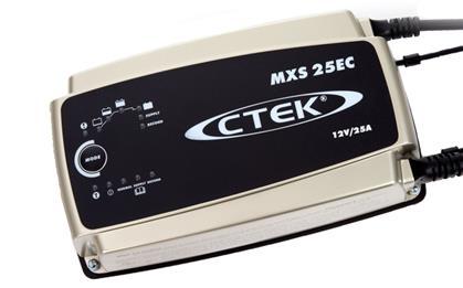 CTEK Battery Charger - MXS 25EC 25 Amp to 12 Volt (40-500Ah) - Hinz Motorsport