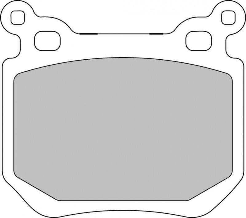 Ferodo FCP4217H DS2500 Front Racing Brake Pads E82 135i - Hinz Motorsport