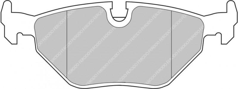 Ferodo FCP578W DS1.11 Rear Racing Brake Pads - E36 M3, Z3 M Coupe - Hinz Motorsport