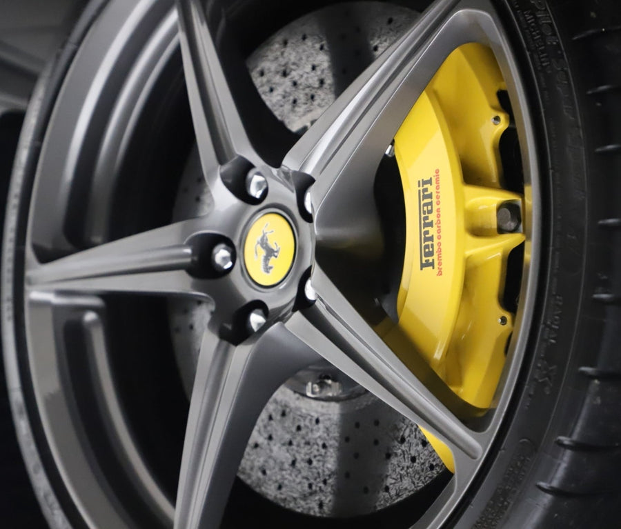 Ferrari 430 Scuderia Surface Transforms Carbon Ceramic Disc Set - (350x34mm) Rear - Hinz Motorsport