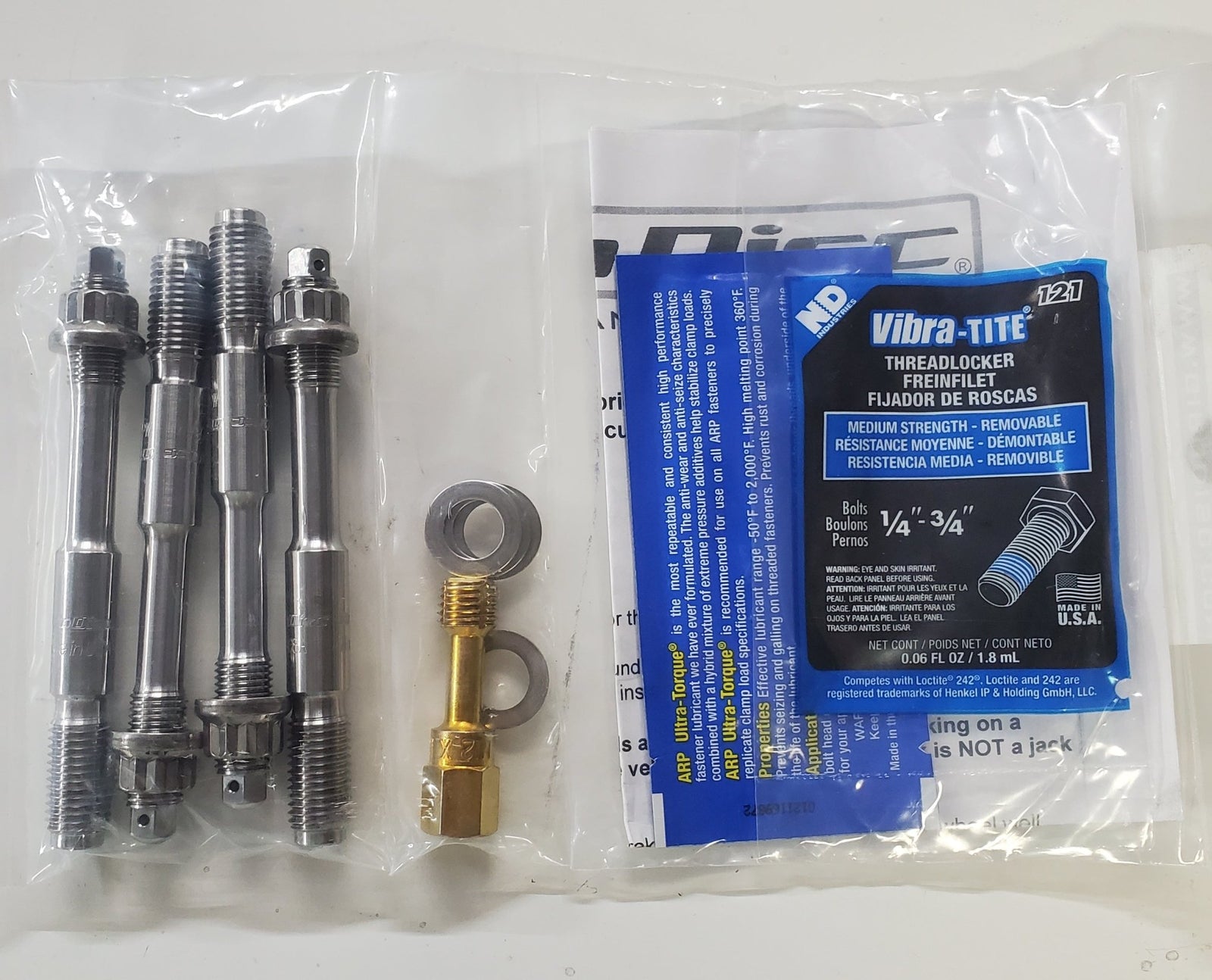 Girodisc Caliper Stud Kit - 986/996/987/997/981/991/992 - Hinz Motorsport