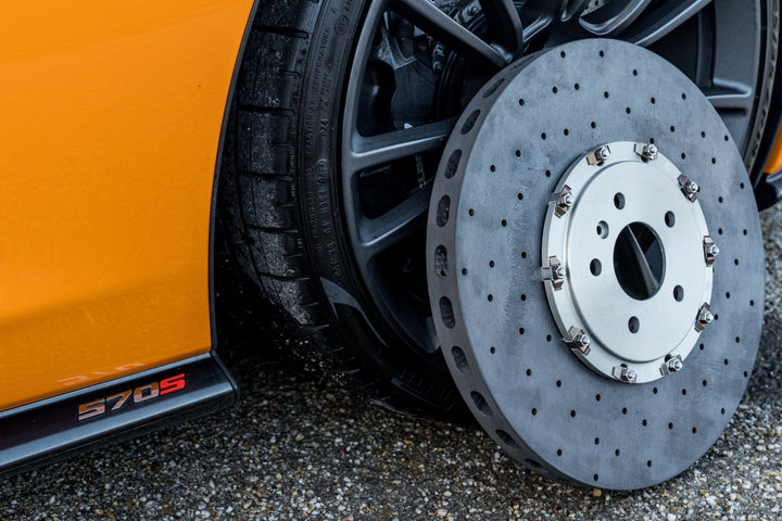 Mclaren 765LT (Upgraded Factory Brakes) Surface Transforms Carbon Ceramic Disc Set - 390x34mm Front - Hinz Motorsport