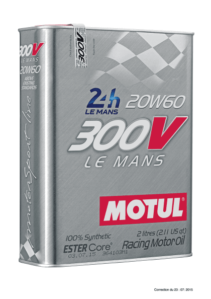 Motul 300V Le Mans Racing Oil 20W-60 - 2L - Hinz Motorsport