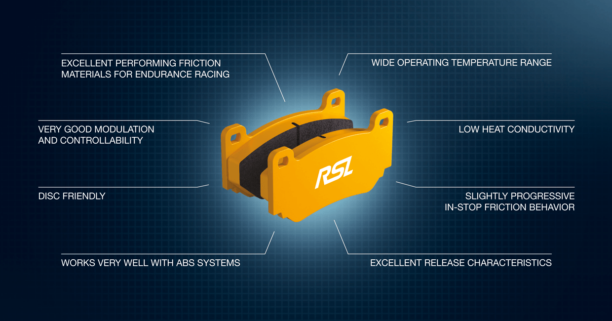 Pagid 8287 - Porsche 992 GT3 Cup Rear - Hinz Motorsport