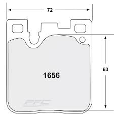 PFC 08 Rear Racing Brake Pads- F87 M2, F80 M3, F82 M4 - Hinz Motorsport