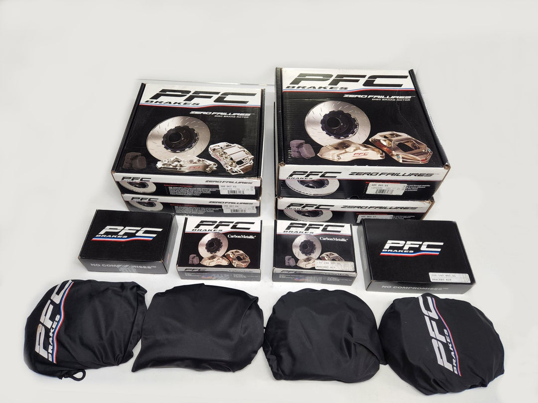 PFC Big Brake Kits (Front/Rear) for Porsche 981/718 Cayman GT4 Models - Hinz Motorsport