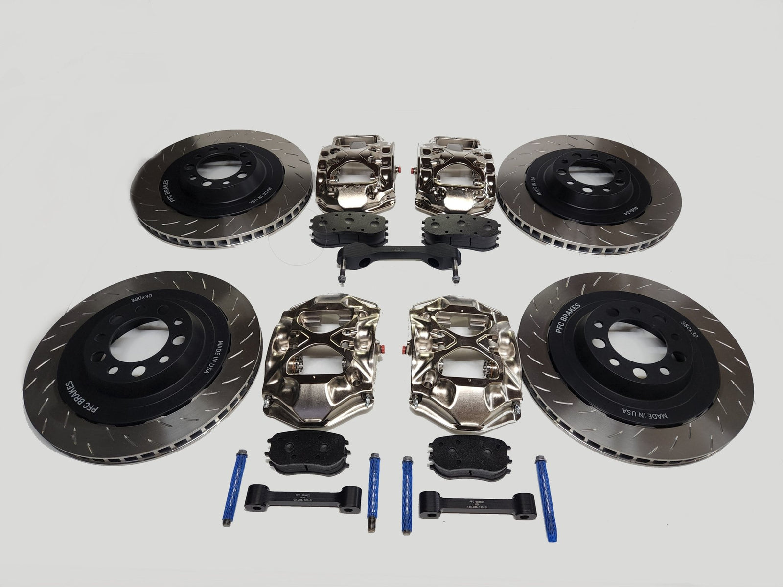 PFC Big Brake Kits (Front/Rear) for Porsche 991 GT3/GT2/RS Models - Hinz Motorsport