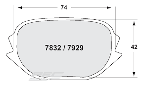 PFC Racing Brake Pads- PFC ZR29 Caliper - Hinz Motorsport