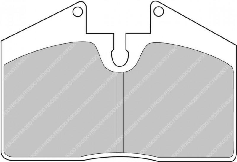 Porsche 944 2.7/3.0/Turbo Ferodo DS2500 Racing Brake Pads - Front/Rear - Hinz Motorsport