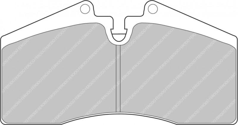 Porsche 959 Ferodo DS3000 Racing Brake Pads - Front/Rear - Hinz Motorsport