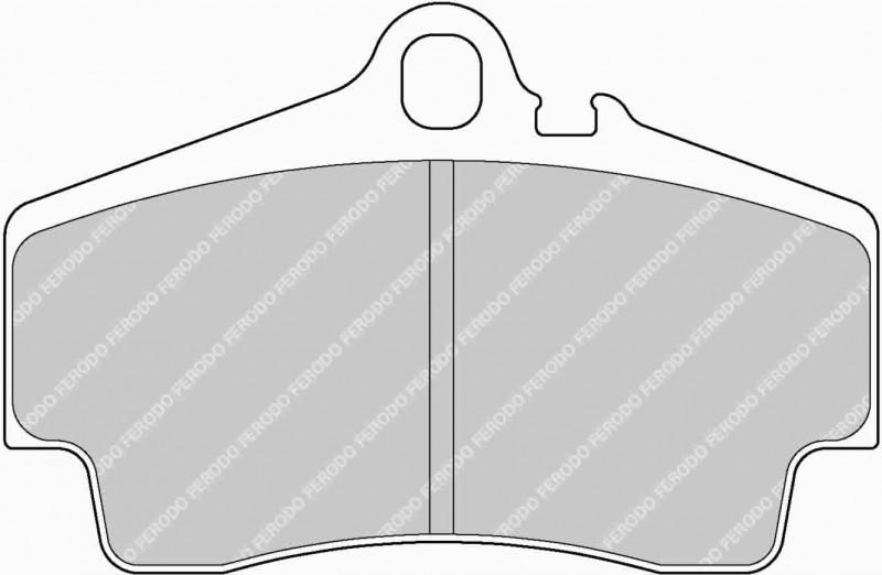 Porsche 981 Boxster/S/GTS/Spyder Ferodo DS3.12 Racing Brake Pads - Rear - Hinz Motorsport