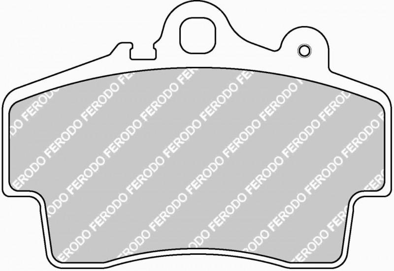 Porsche 987 Cayman Ferodo DS2500 Racing Brake Pads - Front - Hinz Motorsport