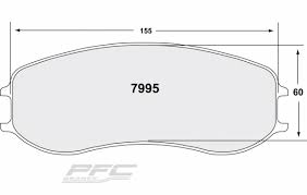 Porsche 991 GT2RS Clubsport Racing Brake Pads - Front - Hinz Motorsport