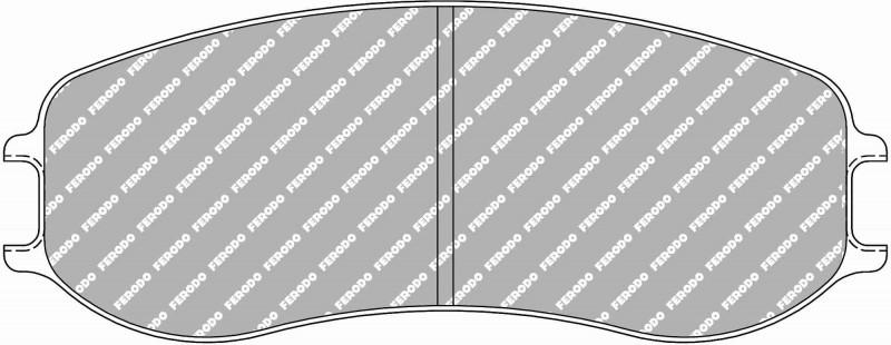 Porsche 991 GT3 Cup / GT3 Cup MR Ferodo DS3.12 Racing Brake Pads - Front - Hinz Motorsport
