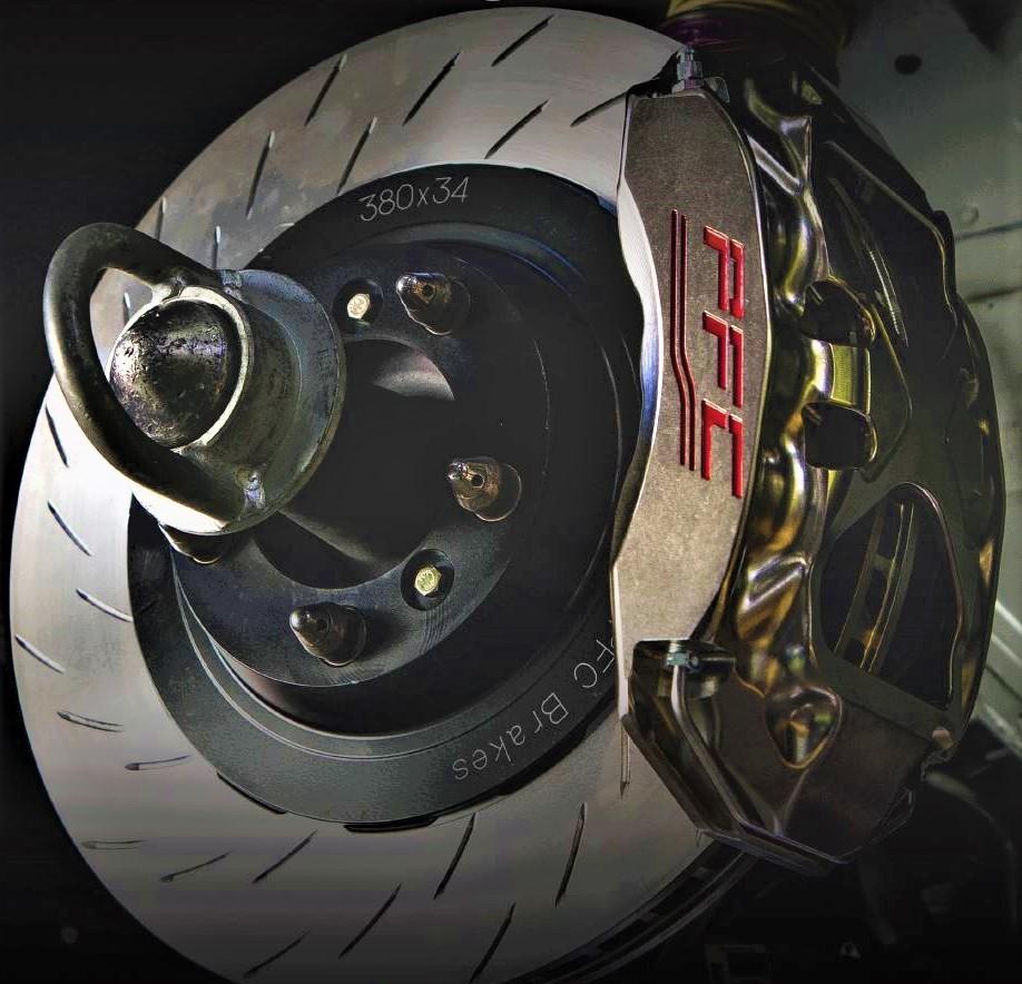 Porsche 991 GT3R PFC V3 Direct Drive Rotors - 380x34mm Front - Hinz Motorsport