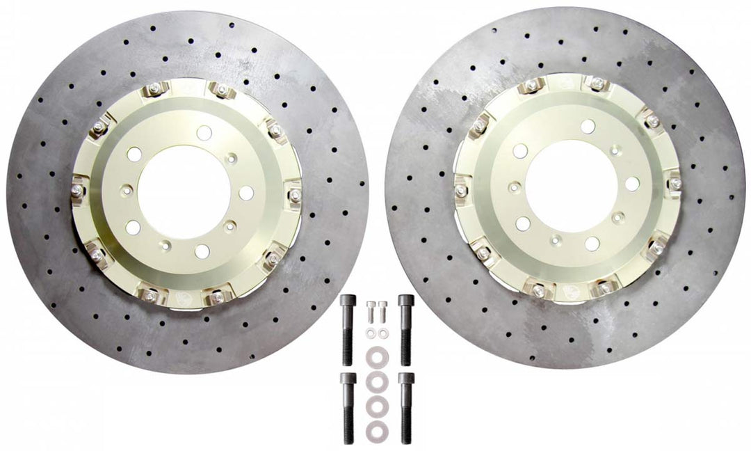 Porsche 992 Carrera/Carrera S CCST (Surface Transforms) Carbon Ceramic Discs (Replacement) - 410x36mm Front - Hinz Motorsport