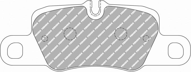 Porsche 992 Carrera/S/4S Ferodo DS2500 Racing Brake Pads - Rear - Hinz Motorsport