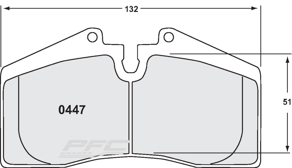 Porsche 993 Carrera RS 3.8/RSR Racing Brake Pads - Rear - Hinz Motorsport