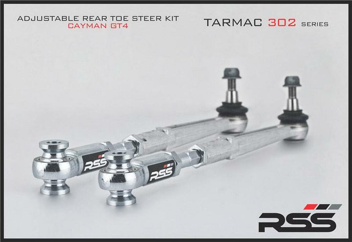 RSS 302 Rear Adjustable Toe/Bump Steer Kit - Porsche 718 GT4 - Hinz Motorsport