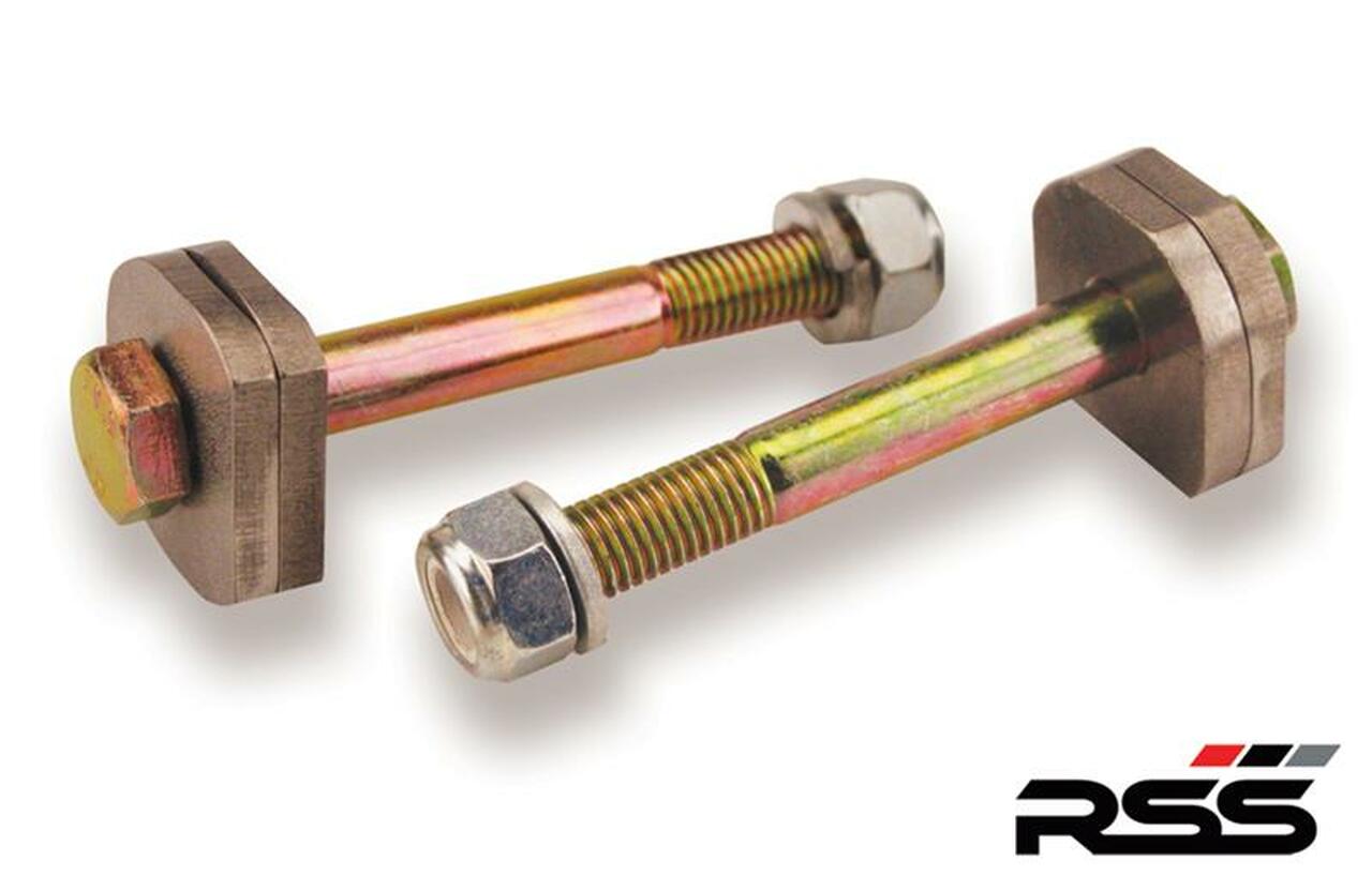 RSS 333 Rear Toe Locking Plates - Porsche 986, 987, 996, 997, 981, GT4 - Hinz Motorsport