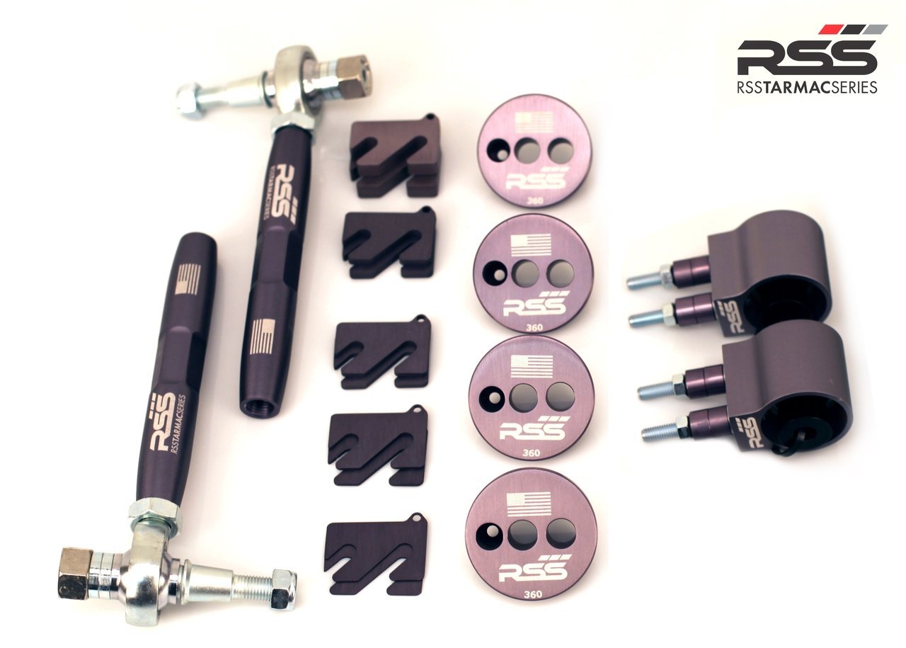 RSS Tarmac Series Front Axle Kit - Porsche 991 GT3/RS, 981/718 GT4 - Hinz Motorsport