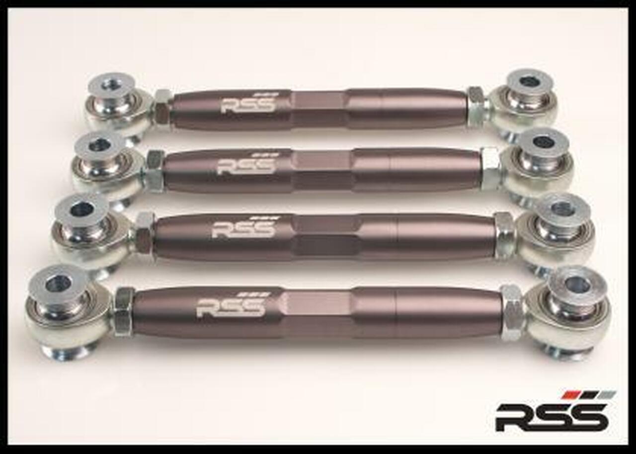 パーツ Rssy Adjustable Rearsets - Kawasaki ZX-6R 09-12 RSK009